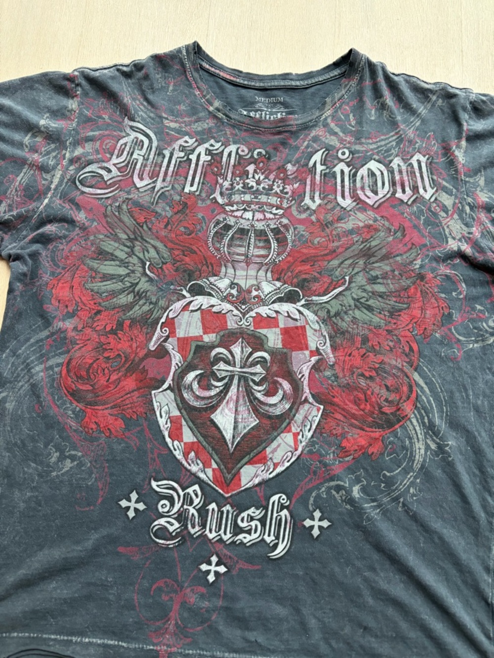 Affliction Shirt Medium - Picture 3 of 5